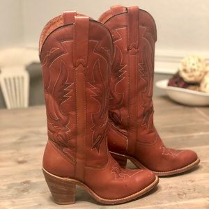 Miss Capezio vintage heeled cowgirl boots
